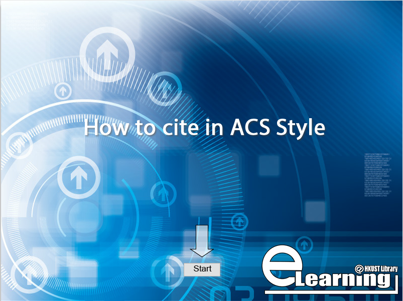 How to cite in ACS Style(00:03:38)