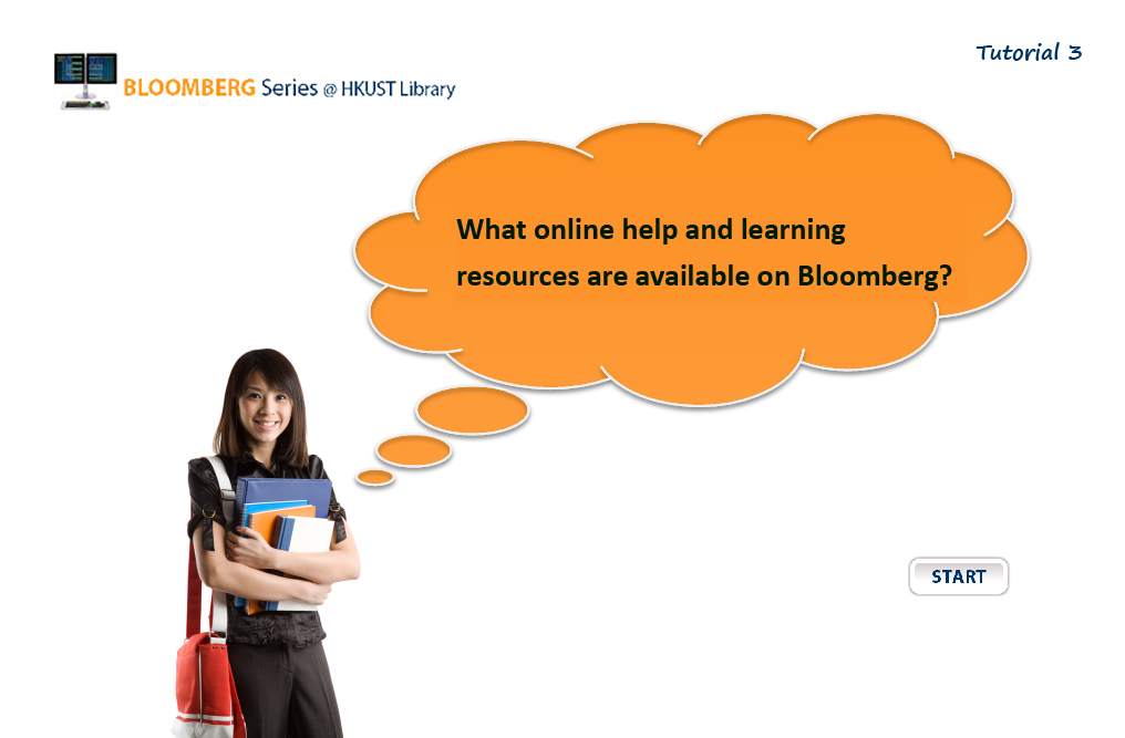Tutorial 3: What online help and learning resources are available on Bloomberg(00:03:12)