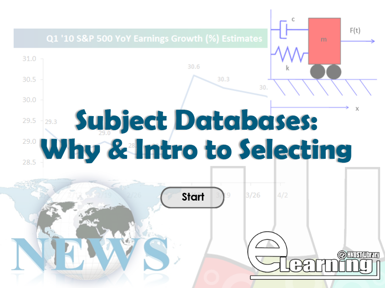 Subject Databases: Why & Intro to Selecting(00:01:24)