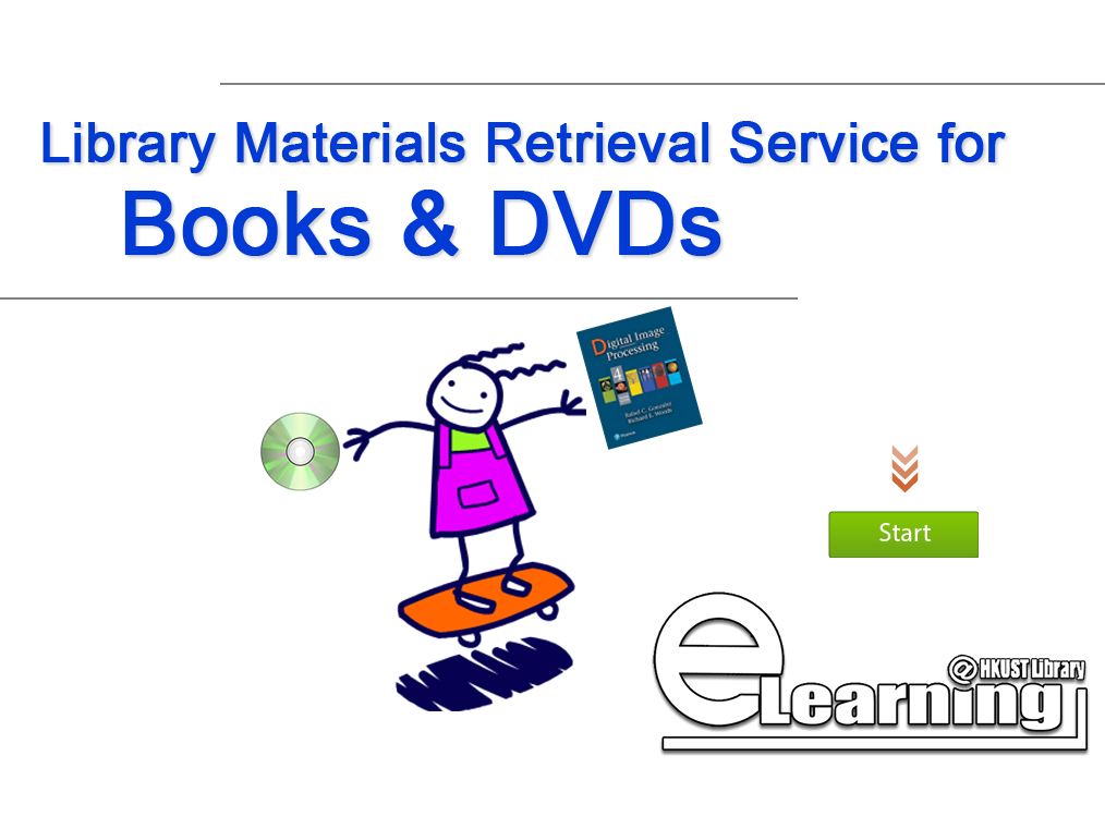 Library materials retrieval service(00:00:58)