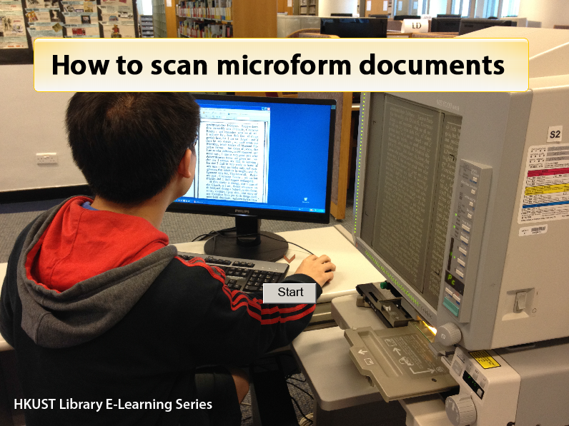 How to scan microform documents(00:01:17)